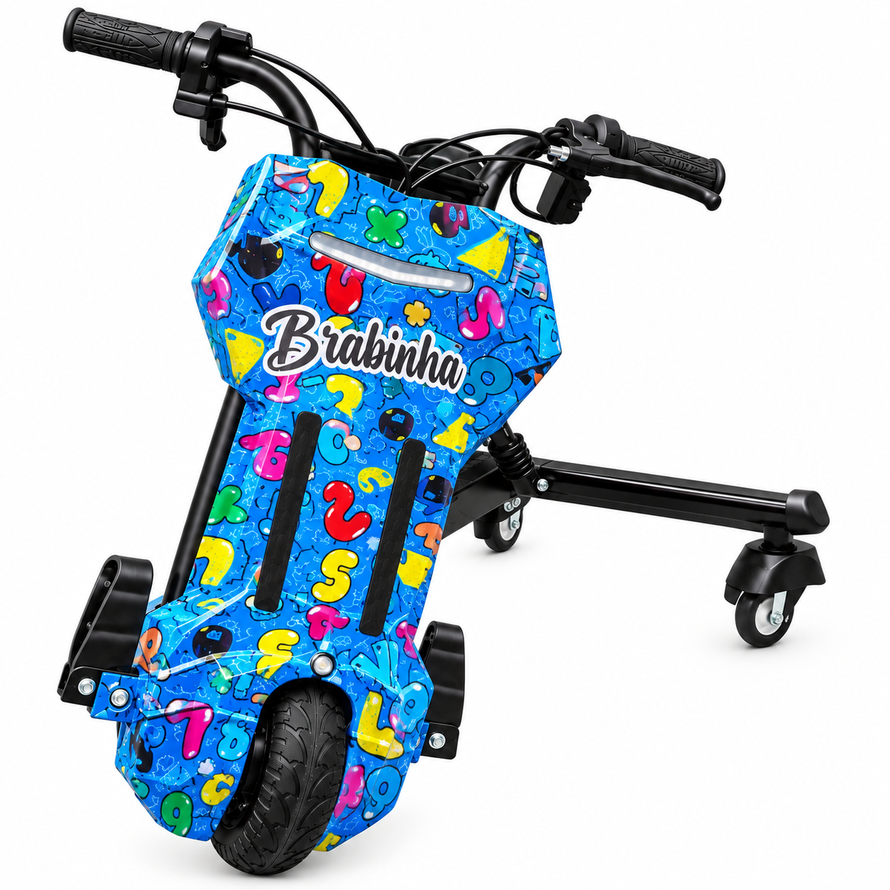 Triciclo Elétrico Drift 350w Bluetooth 3 Velocidades Único com Amortecedor 350W