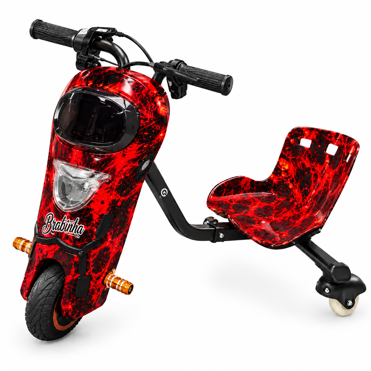 Mini Triciclo Elétrico Drift 150w Bluetooth 3 Velocidades