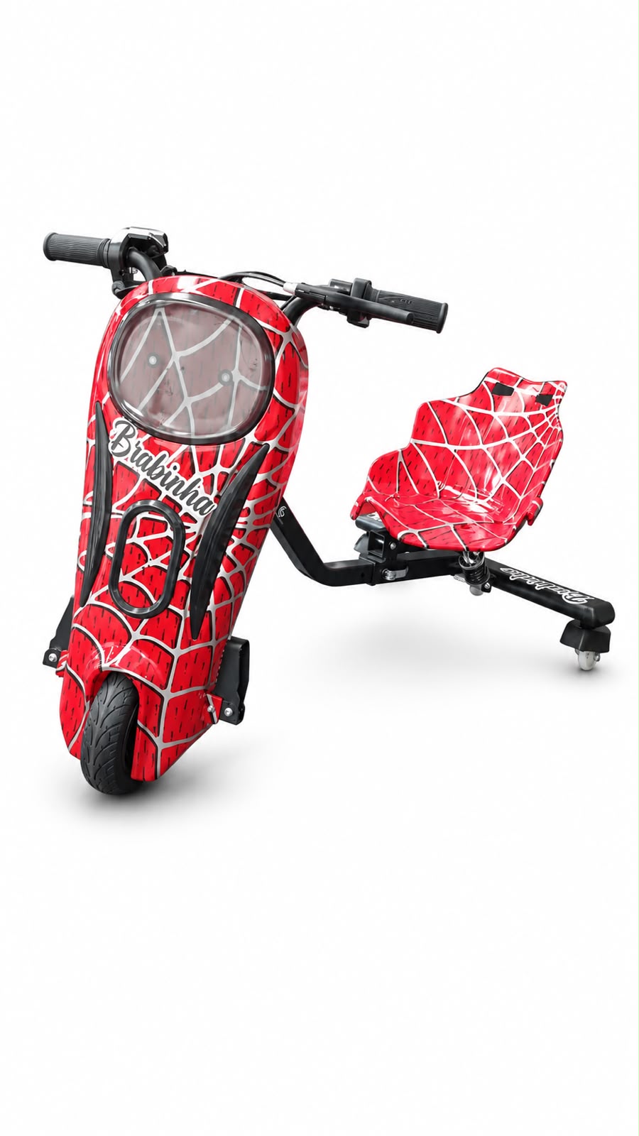 Triciclo Elétrico Drift 350w Bluetooth 3 Velocidades Único com Amortecedor 350W